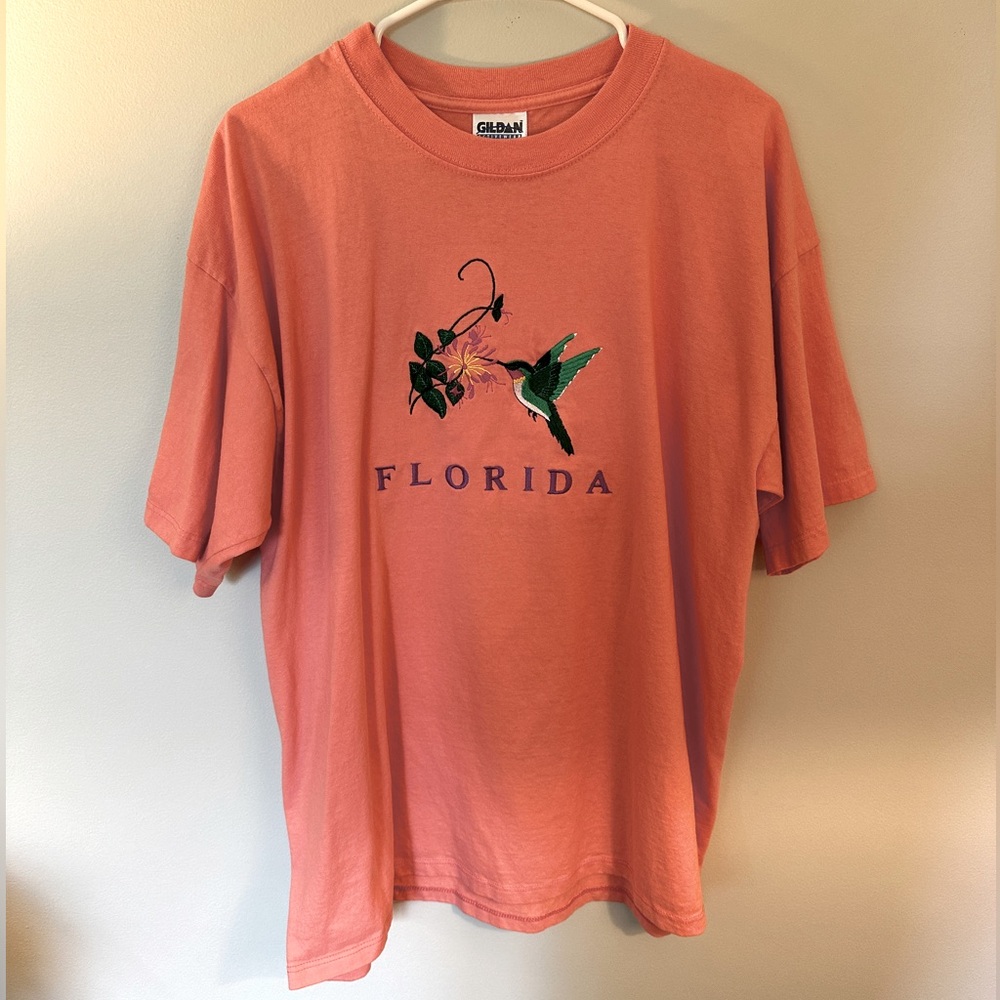 Vintage “Florida” Embroidered T-Shirt - Size XL